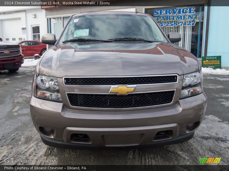 Mocha Steel Metallic / Ebony 2014 Chevrolet Suburban LS 4x4