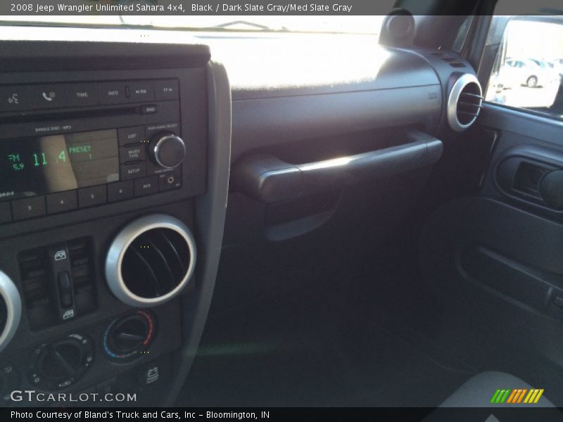 Black / Dark Slate Gray/Med Slate Gray 2008 Jeep Wrangler Unlimited Sahara 4x4