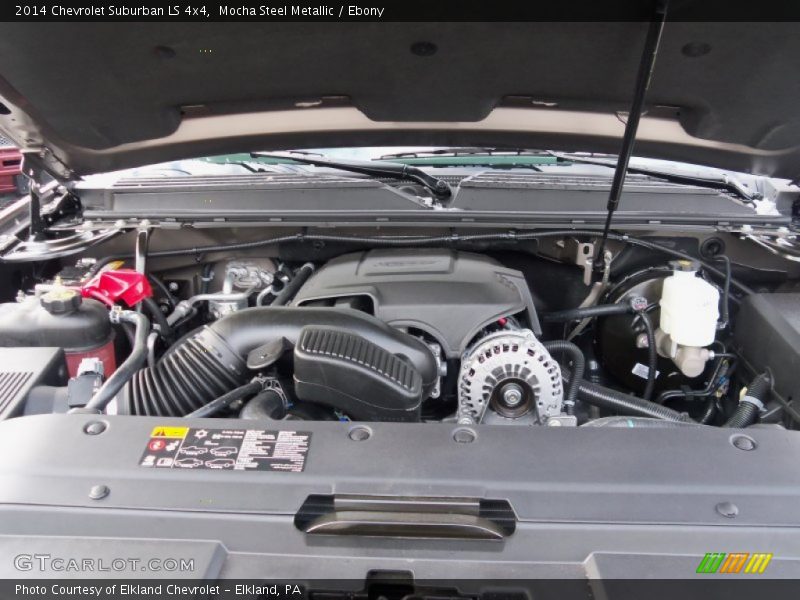 Mocha Steel Metallic / Ebony 2014 Chevrolet Suburban LS 4x4