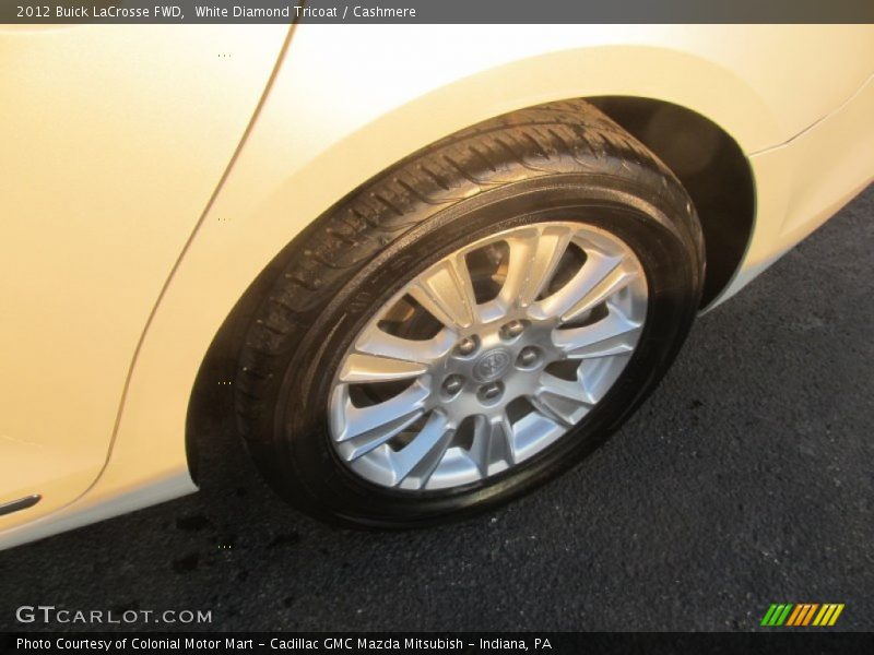 White Diamond Tricoat / Cashmere 2012 Buick LaCrosse FWD