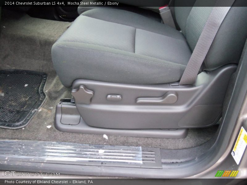 Mocha Steel Metallic / Ebony 2014 Chevrolet Suburban LS 4x4