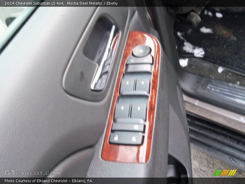 Mocha Steel Metallic / Ebony 2014 Chevrolet Suburban LS 4x4