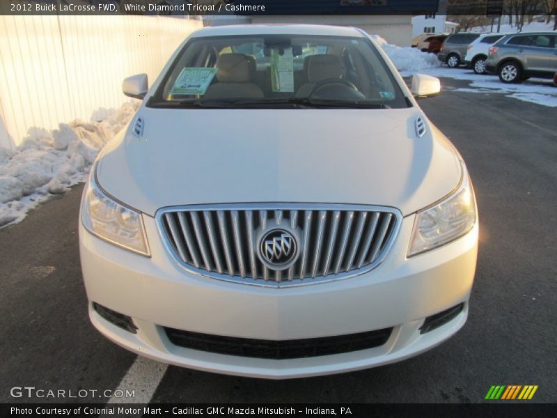White Diamond Tricoat / Cashmere 2012 Buick LaCrosse FWD