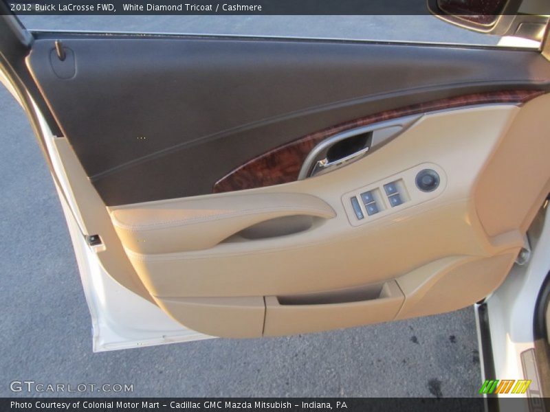 White Diamond Tricoat / Cashmere 2012 Buick LaCrosse FWD