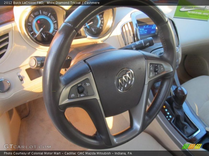 White Diamond Tricoat / Cashmere 2012 Buick LaCrosse FWD