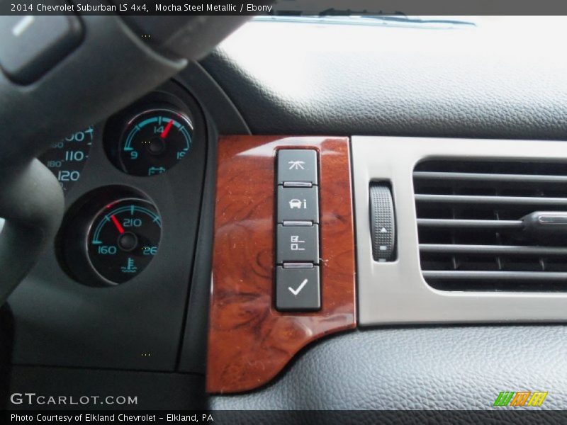 Mocha Steel Metallic / Ebony 2014 Chevrolet Suburban LS 4x4