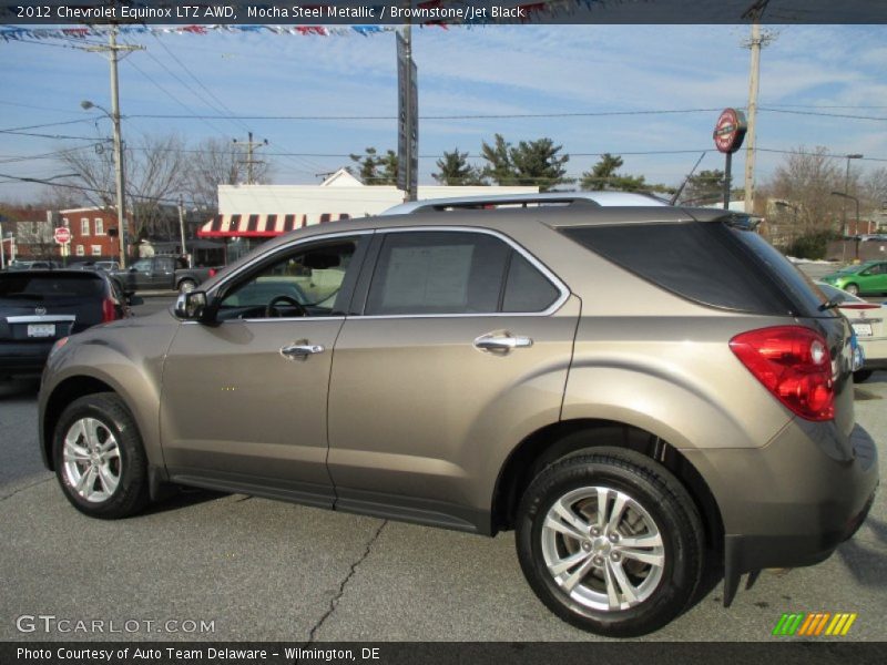 Mocha Steel Metallic / Brownstone/Jet Black 2012 Chevrolet Equinox LTZ AWD