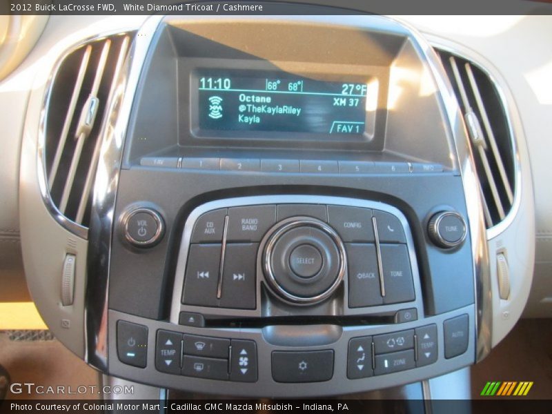 White Diamond Tricoat / Cashmere 2012 Buick LaCrosse FWD