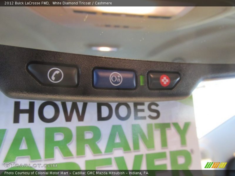 White Diamond Tricoat / Cashmere 2012 Buick LaCrosse FWD