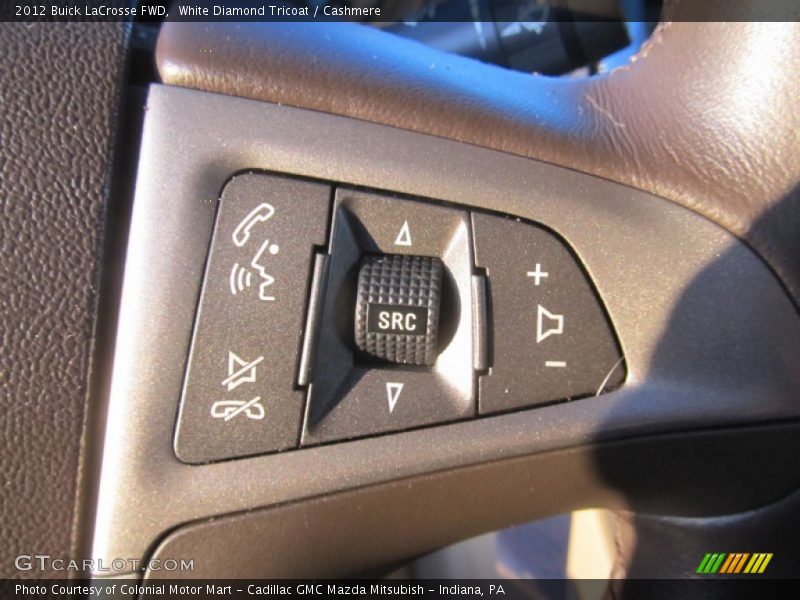 White Diamond Tricoat / Cashmere 2012 Buick LaCrosse FWD