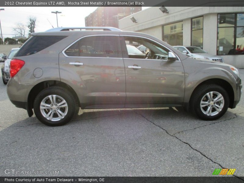Mocha Steel Metallic / Brownstone/Jet Black 2012 Chevrolet Equinox LTZ AWD