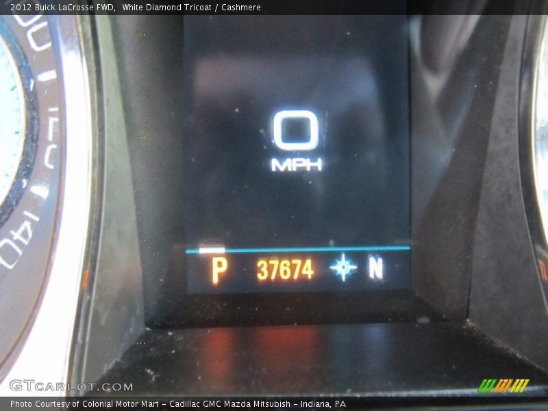 White Diamond Tricoat / Cashmere 2012 Buick LaCrosse FWD