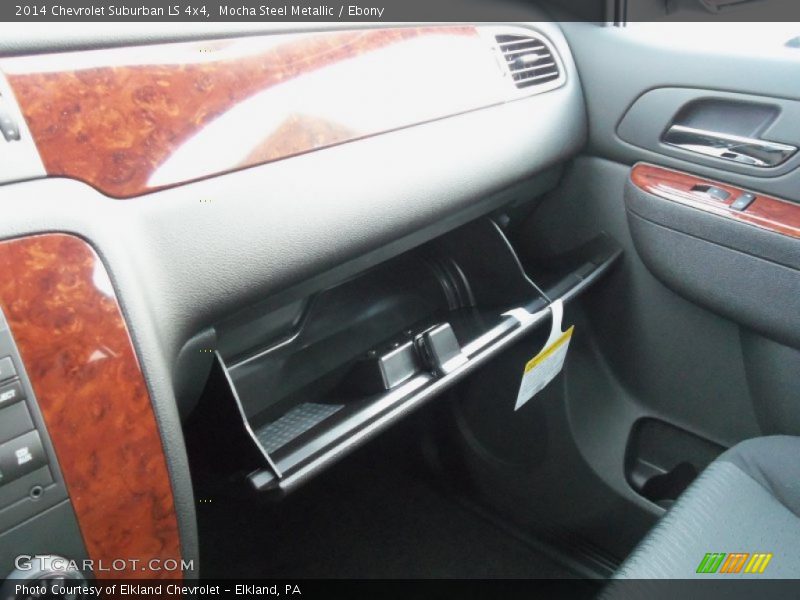 Mocha Steel Metallic / Ebony 2014 Chevrolet Suburban LS 4x4