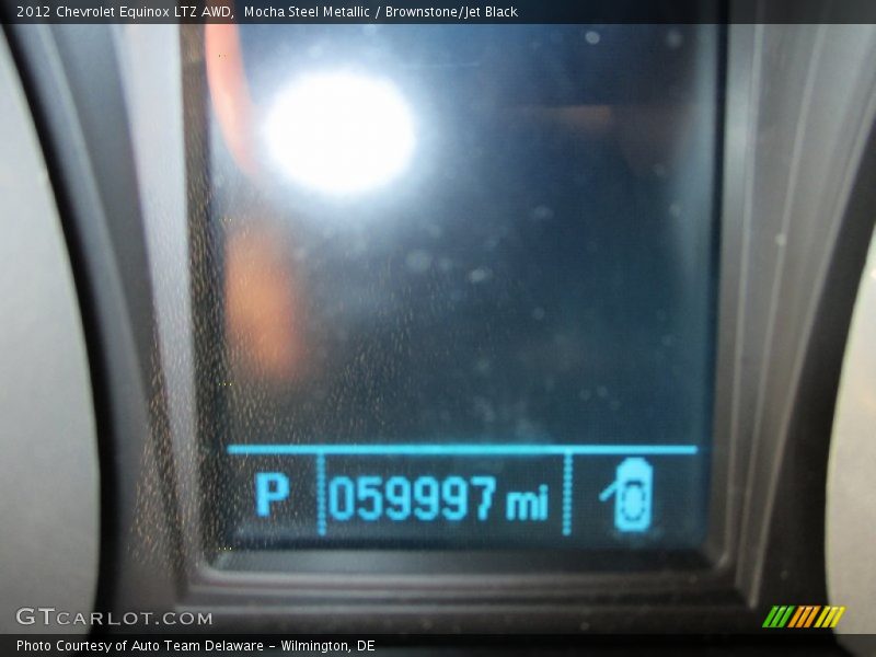 Mocha Steel Metallic / Brownstone/Jet Black 2012 Chevrolet Equinox LTZ AWD