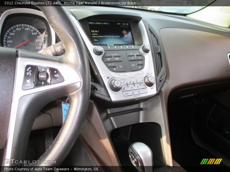Mocha Steel Metallic / Brownstone/Jet Black 2012 Chevrolet Equinox LTZ AWD