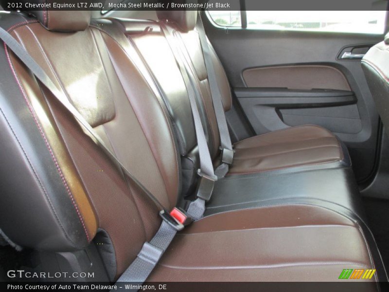 Mocha Steel Metallic / Brownstone/Jet Black 2012 Chevrolet Equinox LTZ AWD