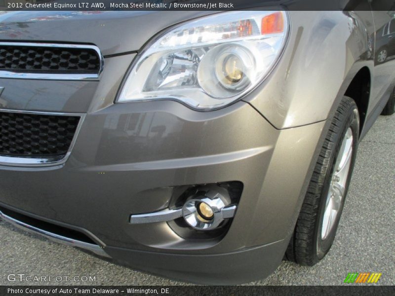 Mocha Steel Metallic / Brownstone/Jet Black 2012 Chevrolet Equinox LTZ AWD