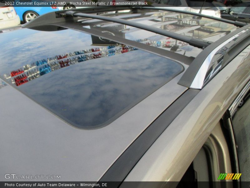 Mocha Steel Metallic / Brownstone/Jet Black 2012 Chevrolet Equinox LTZ AWD