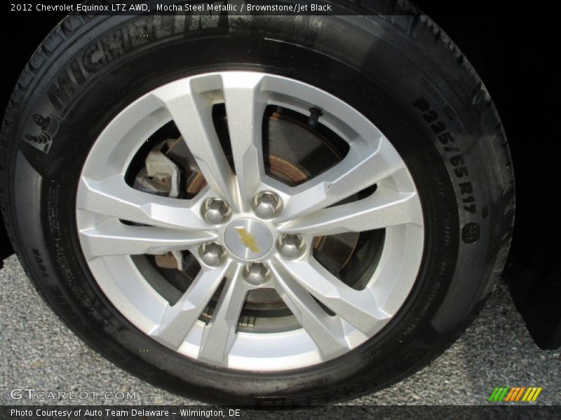Mocha Steel Metallic / Brownstone/Jet Black 2012 Chevrolet Equinox LTZ AWD