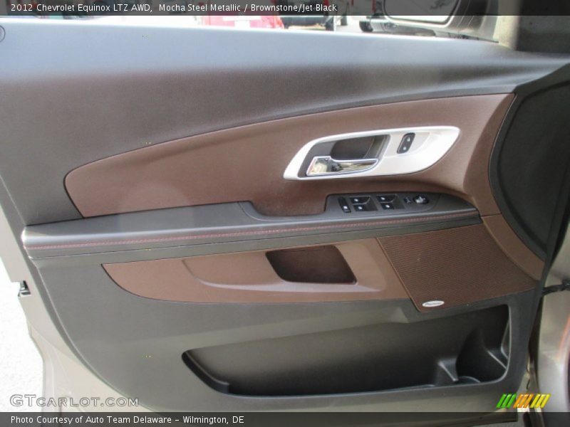 Mocha Steel Metallic / Brownstone/Jet Black 2012 Chevrolet Equinox LTZ AWD