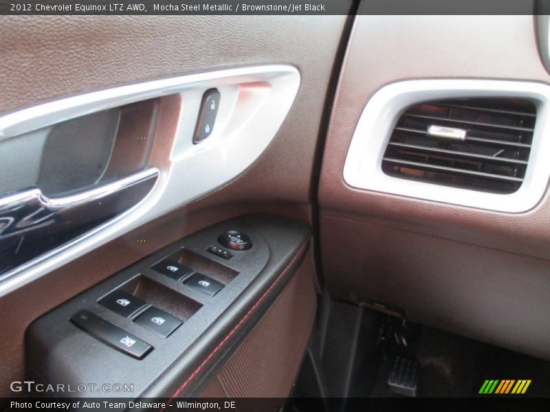 Mocha Steel Metallic / Brownstone/Jet Black 2012 Chevrolet Equinox LTZ AWD
