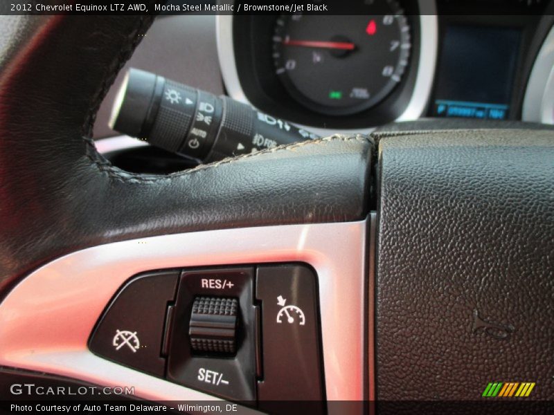 Mocha Steel Metallic / Brownstone/Jet Black 2012 Chevrolet Equinox LTZ AWD
