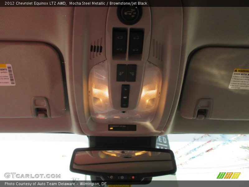 Mocha Steel Metallic / Brownstone/Jet Black 2012 Chevrolet Equinox LTZ AWD