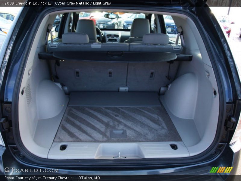 Cyber Gray Metallic / Light Gray 2009 Chevrolet Equinox LS