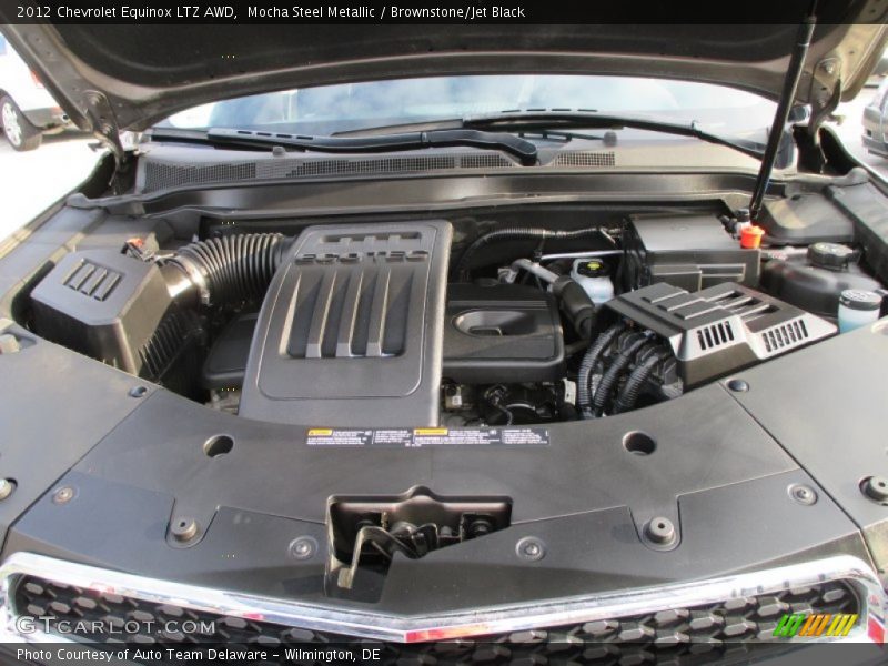 Mocha Steel Metallic / Brownstone/Jet Black 2012 Chevrolet Equinox LTZ AWD