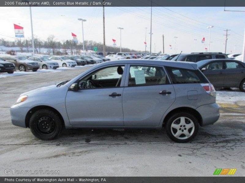 Cosmic Blue Metallic / Dark Gray 2006 Toyota Matrix AWD