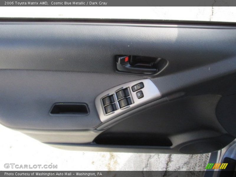 Cosmic Blue Metallic / Dark Gray 2006 Toyota Matrix AWD