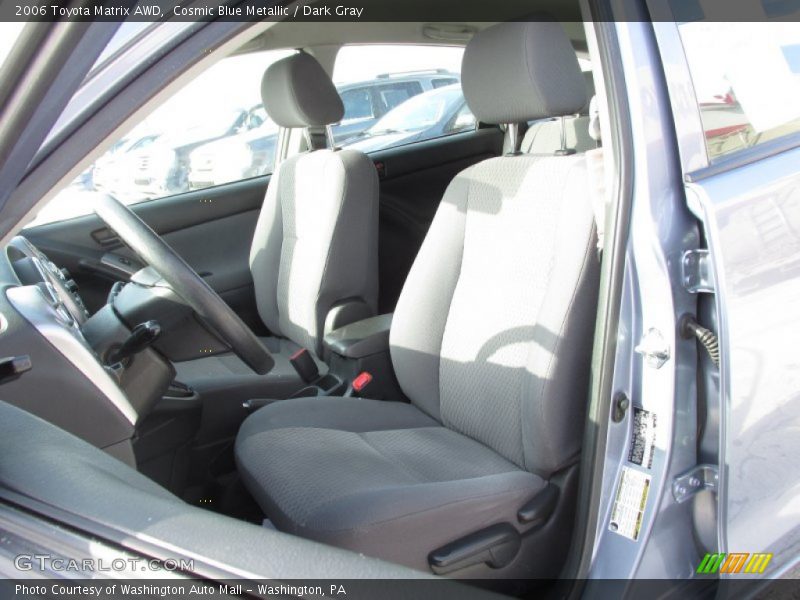 Cosmic Blue Metallic / Dark Gray 2006 Toyota Matrix AWD