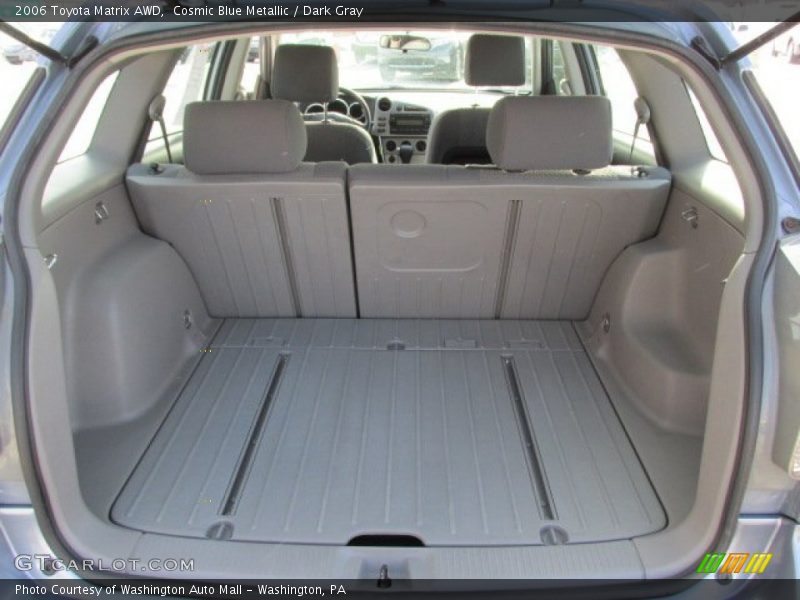 Cosmic Blue Metallic / Dark Gray 2006 Toyota Matrix AWD