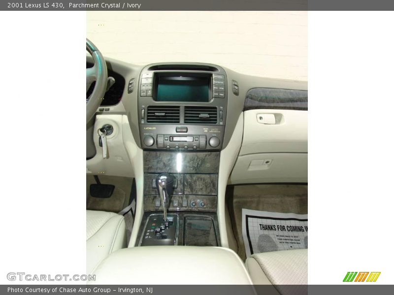 Parchment Crystal / Ivory 2001 Lexus LS 430