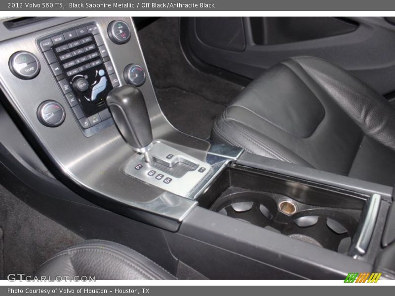 Black Sapphire Metallic / Off Black/Anthracite Black 2012 Volvo S60 T5