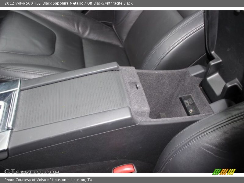 Black Sapphire Metallic / Off Black/Anthracite Black 2012 Volvo S60 T5
