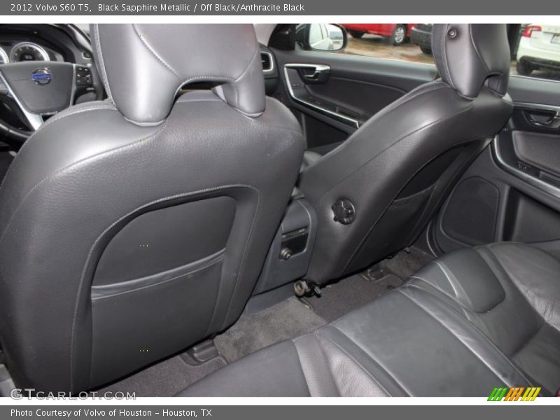 Black Sapphire Metallic / Off Black/Anthracite Black 2012 Volvo S60 T5