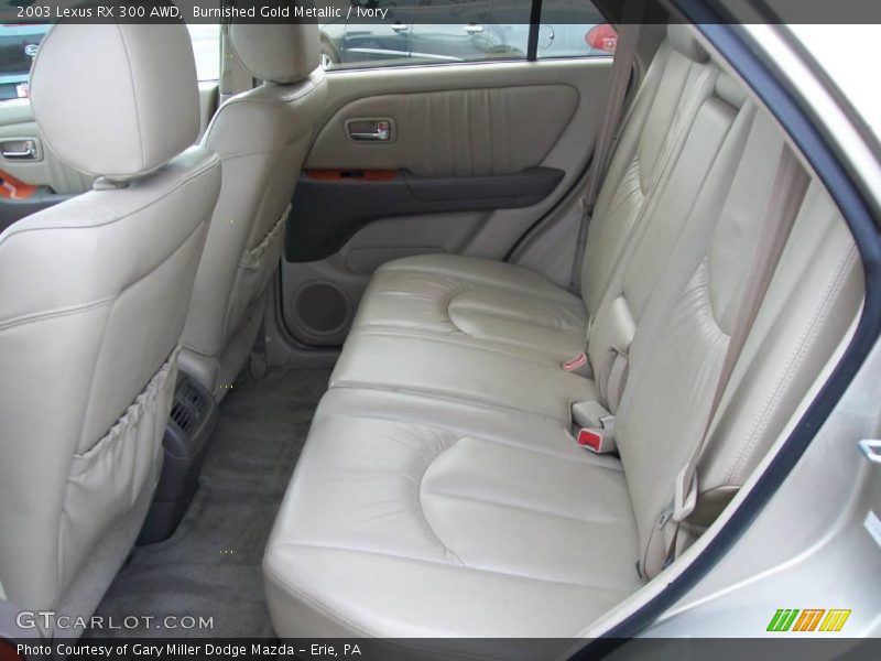 Burnished Gold Metallic / Ivory 2003 Lexus RX 300 AWD