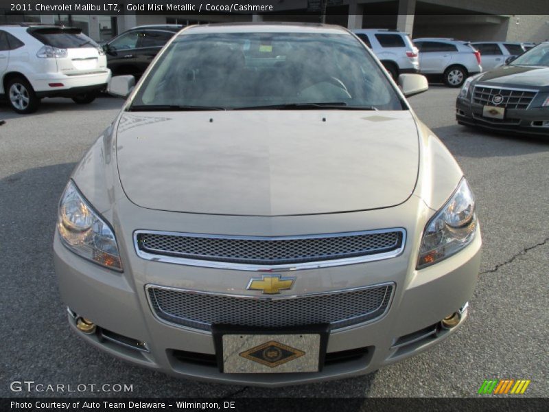 Gold Mist Metallic / Cocoa/Cashmere 2011 Chevrolet Malibu LTZ
