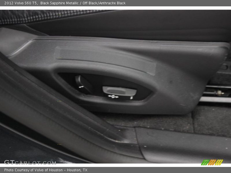 Black Sapphire Metallic / Off Black/Anthracite Black 2012 Volvo S60 T5