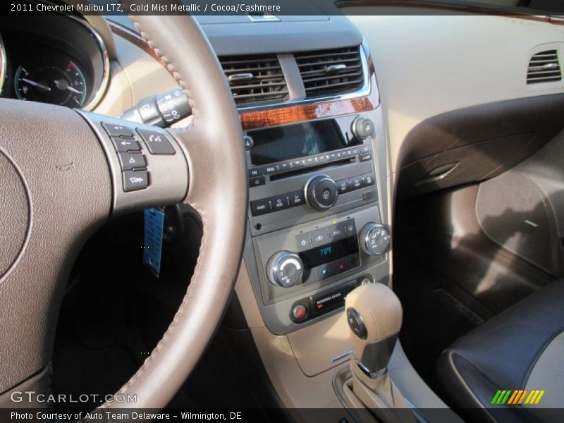 Gold Mist Metallic / Cocoa/Cashmere 2011 Chevrolet Malibu LTZ