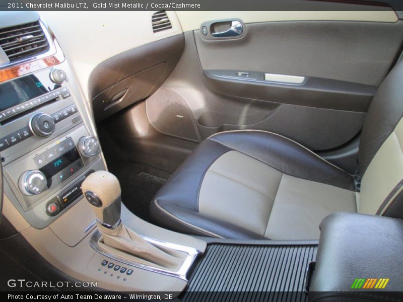 Gold Mist Metallic / Cocoa/Cashmere 2011 Chevrolet Malibu LTZ