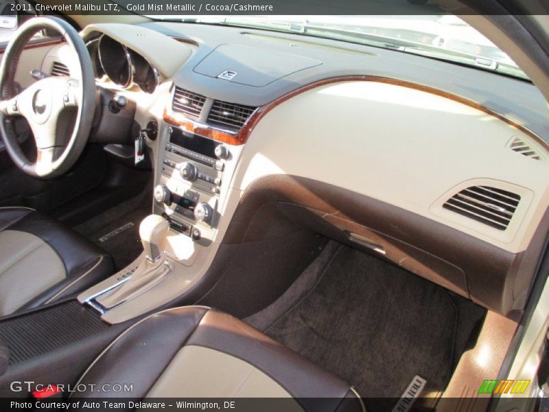 Gold Mist Metallic / Cocoa/Cashmere 2011 Chevrolet Malibu LTZ