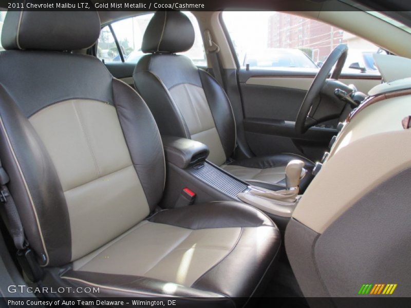 Gold Mist Metallic / Cocoa/Cashmere 2011 Chevrolet Malibu LTZ