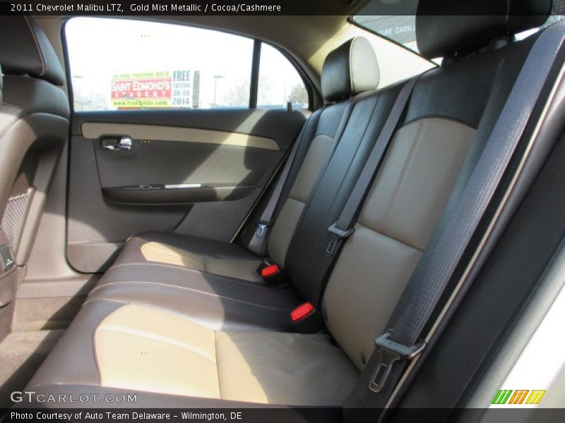 Gold Mist Metallic / Cocoa/Cashmere 2011 Chevrolet Malibu LTZ