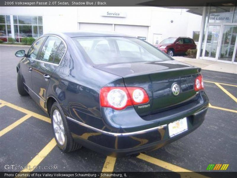 Shadow Blue / Black 2006 Volkswagen Passat 2.0T Sedan
