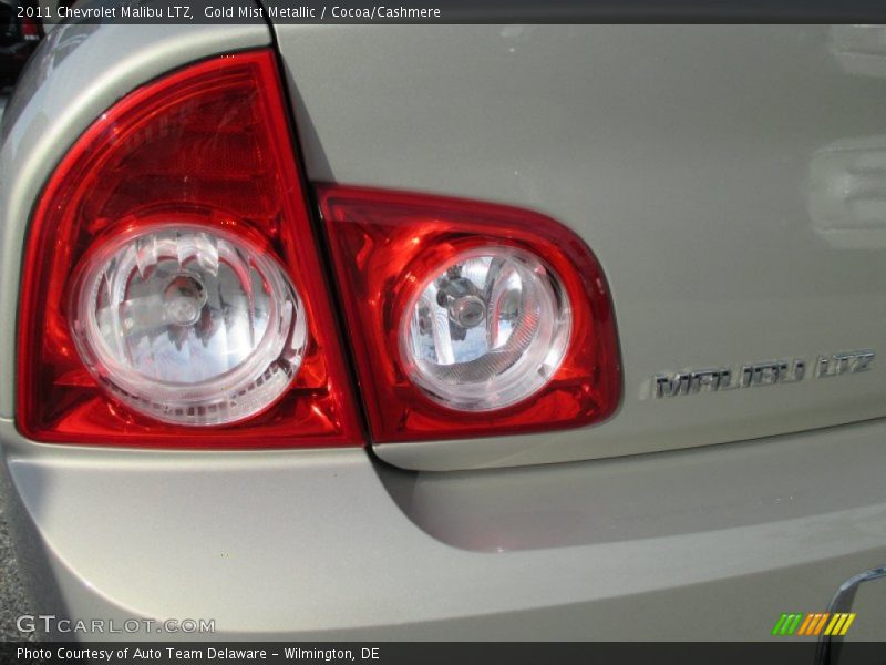 Gold Mist Metallic / Cocoa/Cashmere 2011 Chevrolet Malibu LTZ