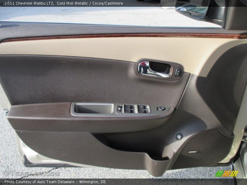 Gold Mist Metallic / Cocoa/Cashmere 2011 Chevrolet Malibu LTZ
