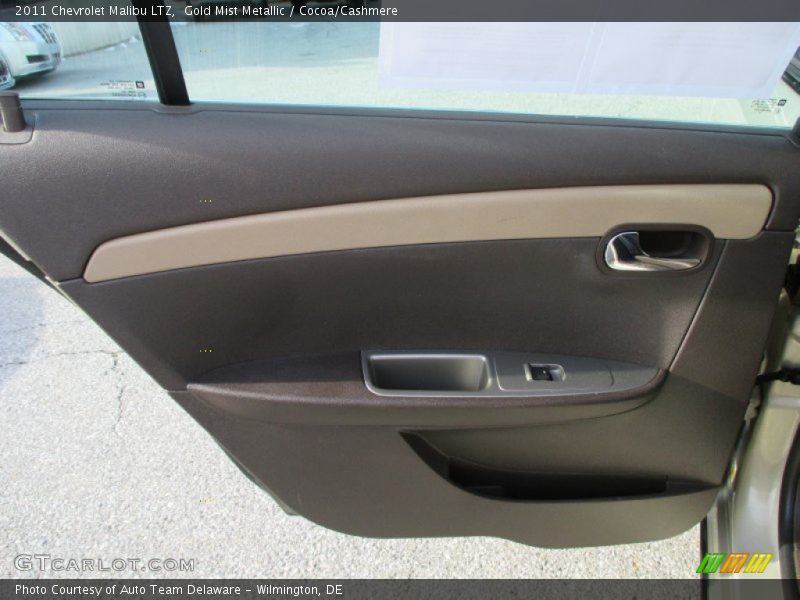 Gold Mist Metallic / Cocoa/Cashmere 2011 Chevrolet Malibu LTZ