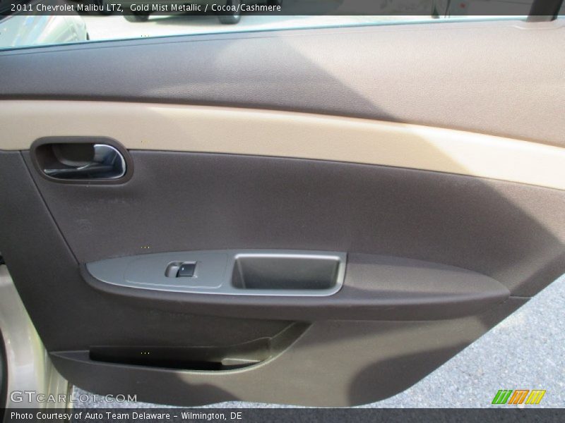 Gold Mist Metallic / Cocoa/Cashmere 2011 Chevrolet Malibu LTZ